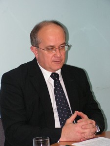 Burmistrz Gorlic Witold Kochan