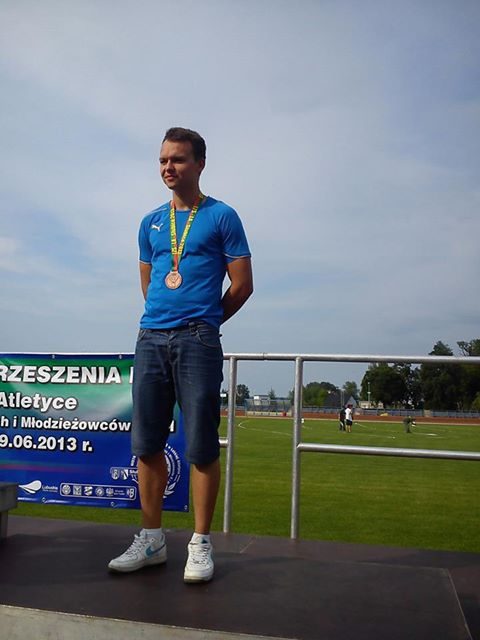Kamil Frączek brązowym medalistą Mistrzostw Zrzeszenia LZS w LA