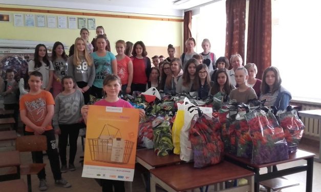 Świąteczna Zbiórka Żywności: Wolontariusze z Krygu zebrali ponad 500 kg artykułów